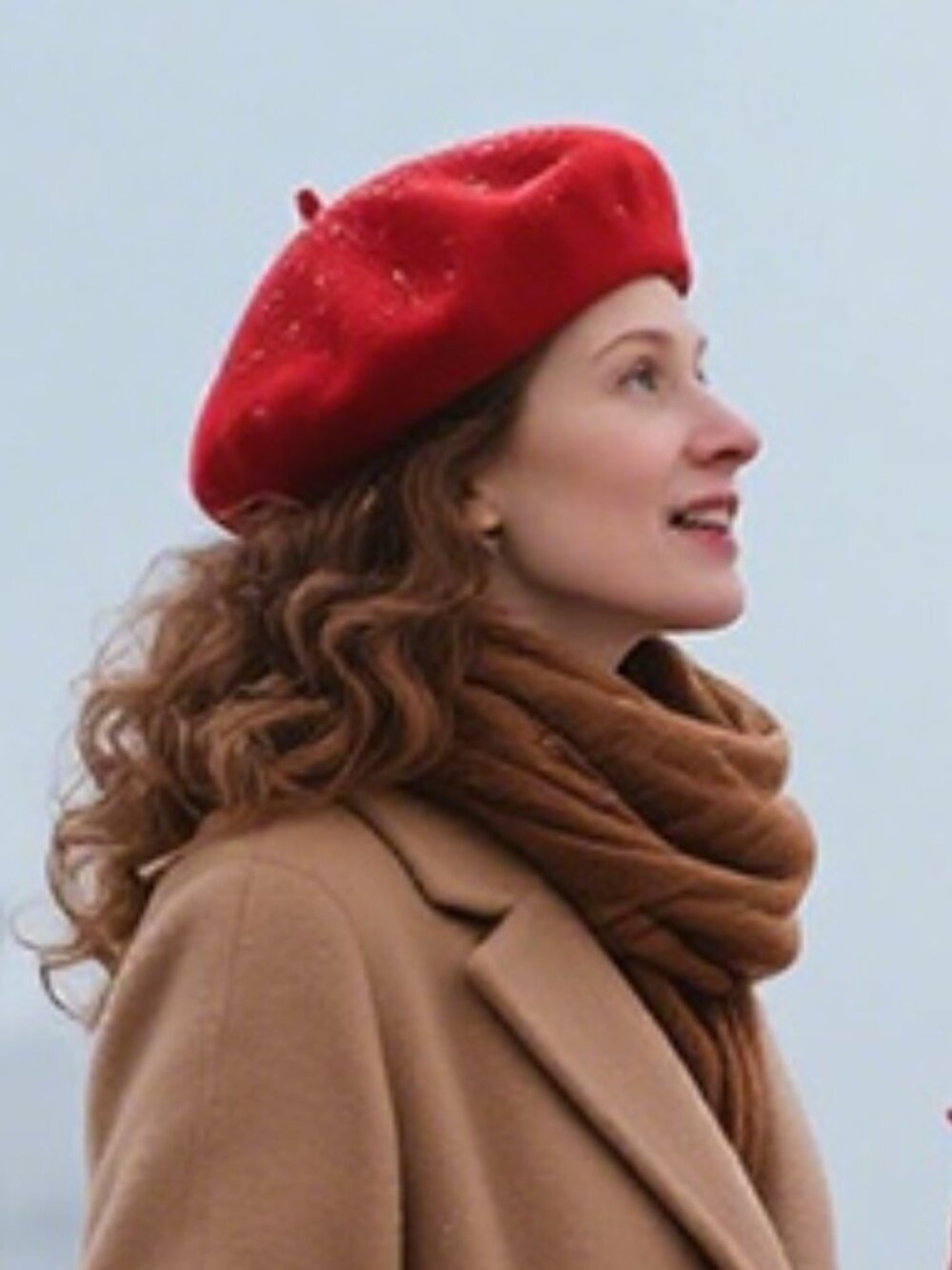 French Wool Beret Hats Solid Color Classic Beanie Winter Red Cap Painter Berets - Picture 16 of 16